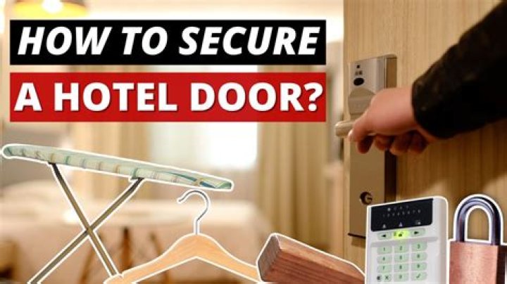 How To Secure Your Door With Just A Hanger