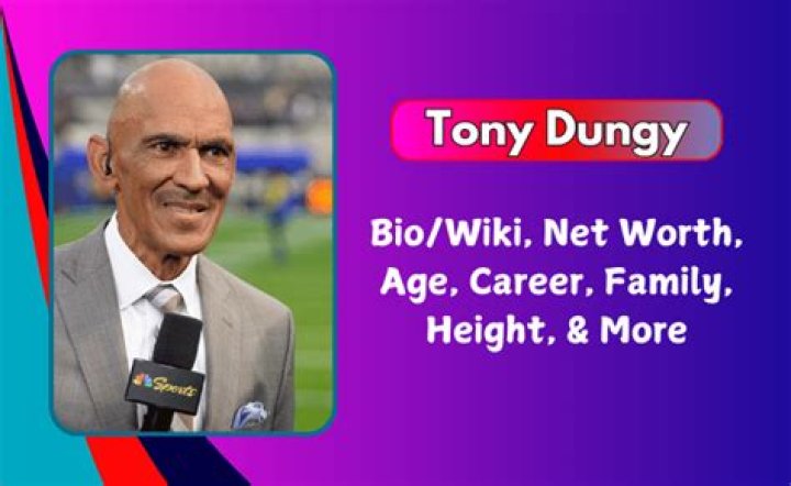 Tony Dungy Net Worth, Income, Salary, Earnings, Biography
